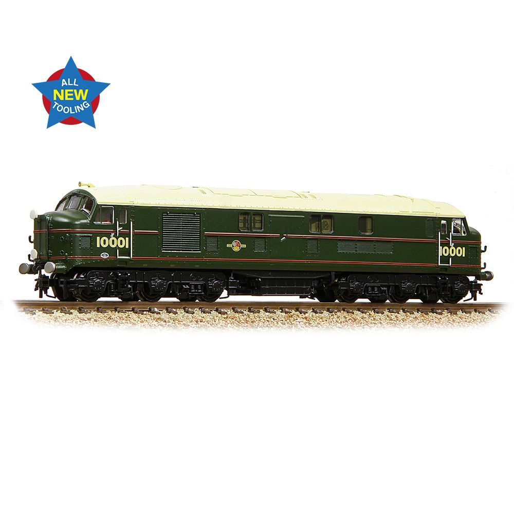 Graham Farish 372-917 LMS 10001 BR Lined Green Late Crest - Chester Model Centre