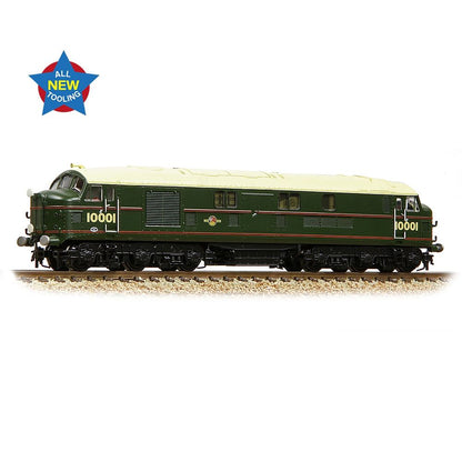 Graham Farish 372-917 LMS 10001 BR Lined Green Late Crest - Chester Model Centre
