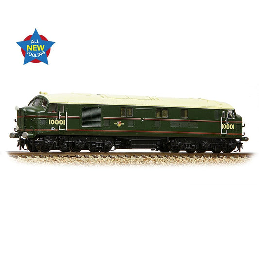 Graham Farish 372-917 LMS 10001 BR Lined Green Late Crest - Chester Model Centre