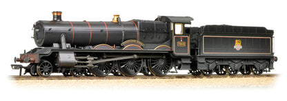 Bachmann 32-783 Modified Hall Class 7904 Fountains Hall - Lined Black Early Emblem -Weathered - Chester Model Centre