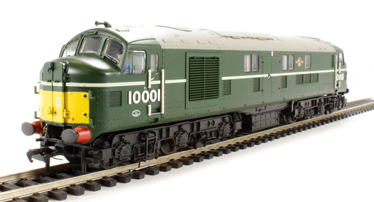 Bachmann 31-997 LMS 10001 DIESEL - BR GREEN, BLUE WAISTBAND - PRE-OWNED MISSING OUTER BOX COVER - Chester Model Centre