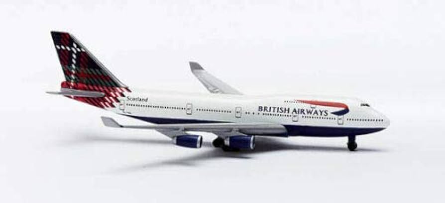Herpa Wings 1:500 British Airways Boeing 747-400 "Scotland" 502603 - Chester Model Centre