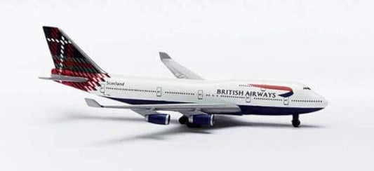 Herpa Wings 1:500 British Airways Boeing 747-400 "Scotland" 502603 - Chester Model Centre