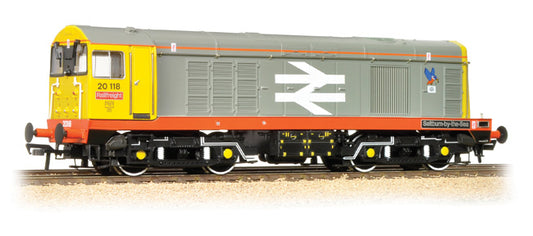 Bachmann 32-045 Class 20 20118 'Saltburn By The Sea' BR Railfreight Red Stripe - Chester Model Centre