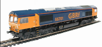 Bachmann Branchline 32-727 Class 66 Diesel 66701 GBRF - Chester Model Centre