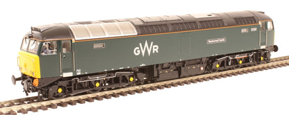 Bachmann 32-756ASF class 57 57602 Restormel castle GWR green DCC sound fitted - Chester Model Centre