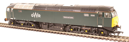 Bachmann 32-756ASF class 57 57602 Restormel castle GWR green DCC sound fitted - Chester Model Centre