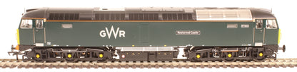 Bachmann 32-756ASF class 57 57602 Restormel castle GWR green DCC sound fitted - Chester Model Centre