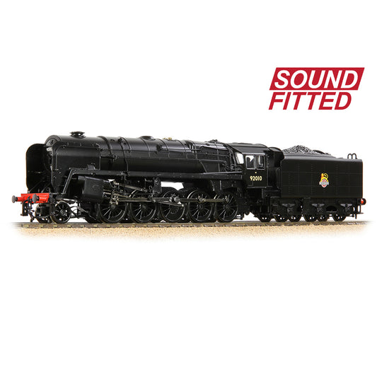 Bachmann OO 32-852BSF Gauge BR Standard 9F with BR1F Tender 92010 BR Black (Early Emblem) - Sound Fitted - Chester Model Centre