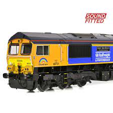 Bachmann 32-980KSF Bachmann Collector's Club Class 66 66731 Capt Tom Moore In GBRf ‘Thank You NHS’ Livery - DCC Sound Fitted - Chester Model Centre