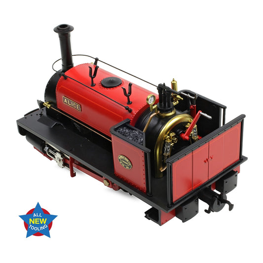 Bachmann 71-025 NG7 Scale Quarry Hunslet 0-4-0ST 'Alice' Dinorwic Quarry Red - Chester Model Centre