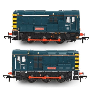 Bachmann 35-915 Class 08 (08617) 'Steve Purser' BR Blue (Retro) DCC Ready - Chester Model Centre