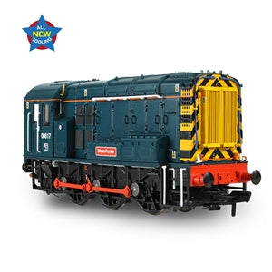 Bachmann 35-915 Class 08 (08617) 'Steve Purser' BR Blue (Retro) DCC Ready - Chester Model Centre