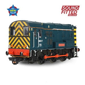 Bachmann 35-915SFX Class 08 (08617) 'Steve Purser' BR Blue (Retro) Sound Fitted - Chester Model Centre