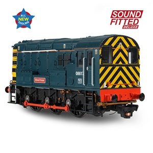 Bachmann 35-915SFX Class 08 (08617) 'Steve Purser' BR Blue (Retro) Sound Fitted - Chester Model Centre