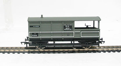 Bachmann Branch line 33-306 20 Ton Toad Brake Van BR Grey OO Gauge - Chester Model Centre