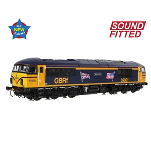 Bachmann 35-776SF Class 69 69001 'Mayflower' GBRf (UK & US Flags) Sound Fitted