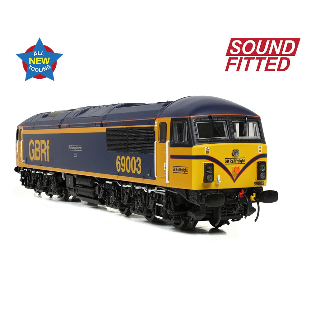 BACHMANN 35-778SF Class 69 (69003) 'The Railway Observer' GBRf Livery (Sound Fitted) - Chester Model Centre