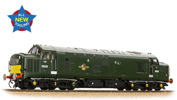 35-306 Class 37/0 D6829 BR Green (Small Yellow Panels) - Chester Model Centre