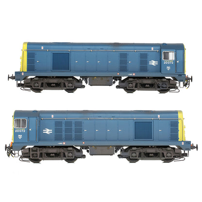 Bachmann 35-356 Class 20/0 Disc Headcode 20072 BR Blue - Weathered - DCC Ready - Chester Model Centre