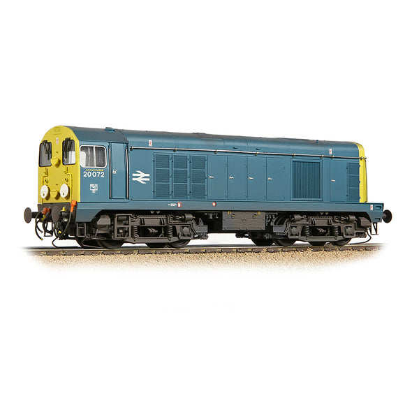 Bachmann 35-356 Class 20/0 Disc Headcode 20072 BR Blue - Weathered - DCC Ready