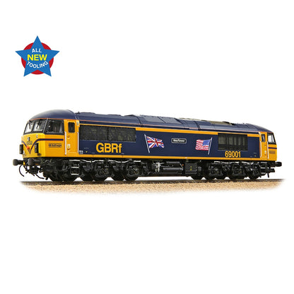 Bachmann 35-776 Class 69 69001 'Mayflower' GBRf (UK & US Flags)
