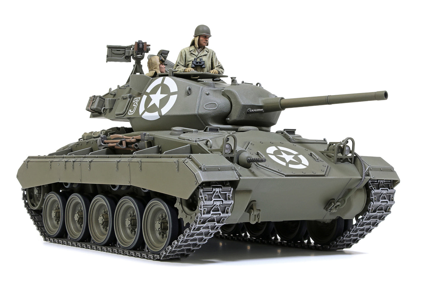 Tamiya 35391 1:35 M36 U.S. Light Tank M24 Chaffee European Theater
