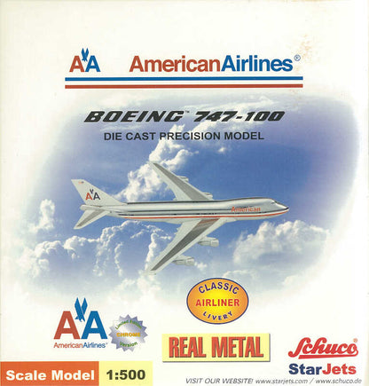 StarJets 1:500 American Airlines Boeing 747-100 SJAAL181 - Chester Model Centre