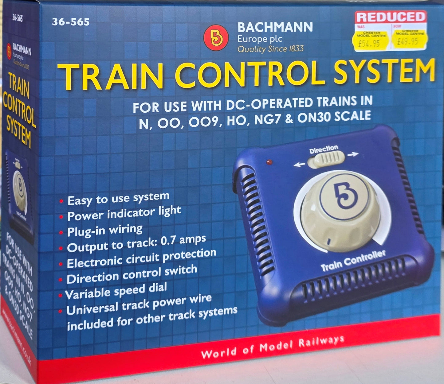 Bachmann 35-565 Train Controller and Transformer - Chester Model Centre