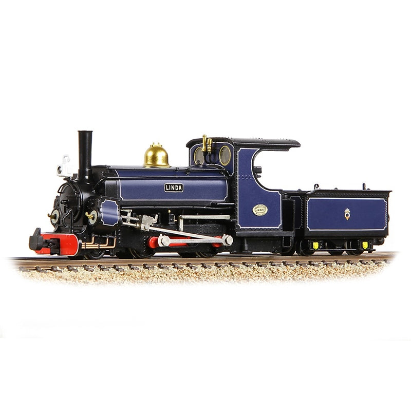 Bachmann Narrow Gauge 009 (391-135K) Mainline Hunslett 2-4-0STT 'Linda' Ffestiniog Railway Blue (Exclusive to Bachmann Collectors Club) DCC Ready - Chester Model Centre