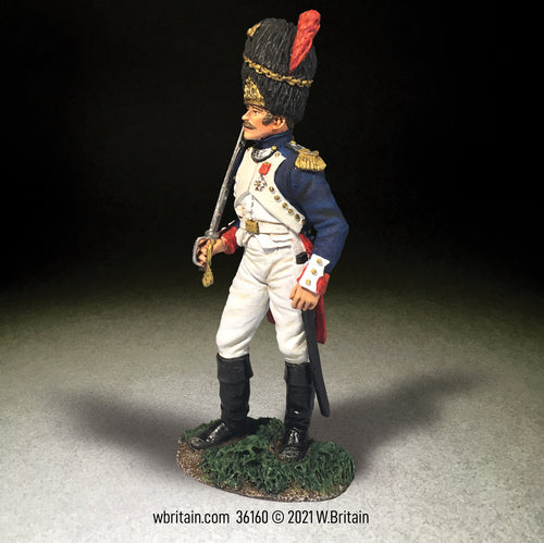 36160 French Imperial Guard Company Officer - Chester Model Centre