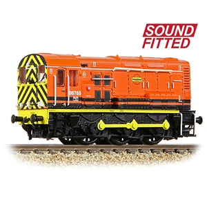 Graham Farish N Gauge 371-018ASF Class 08 08785 Freightliner G&W - Sound Fitted - Chester Model Centre