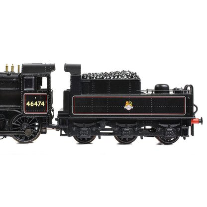Farish 372-626B LMS Ivatt 2MT 46474 BR Lined Black (Early Emblem) - Chester Model Centre