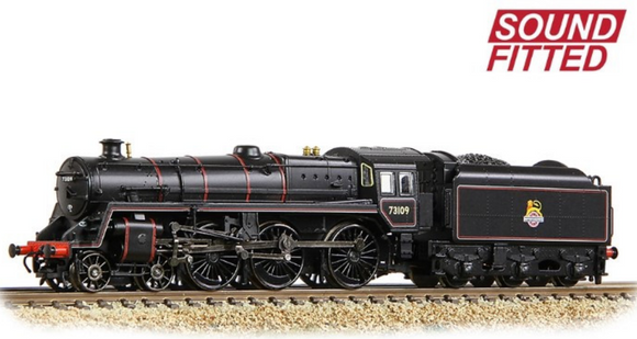 372-727ASF BR Standard Class 5MT 73109 BR Lined Black Early Emblem - Chester Model Centre