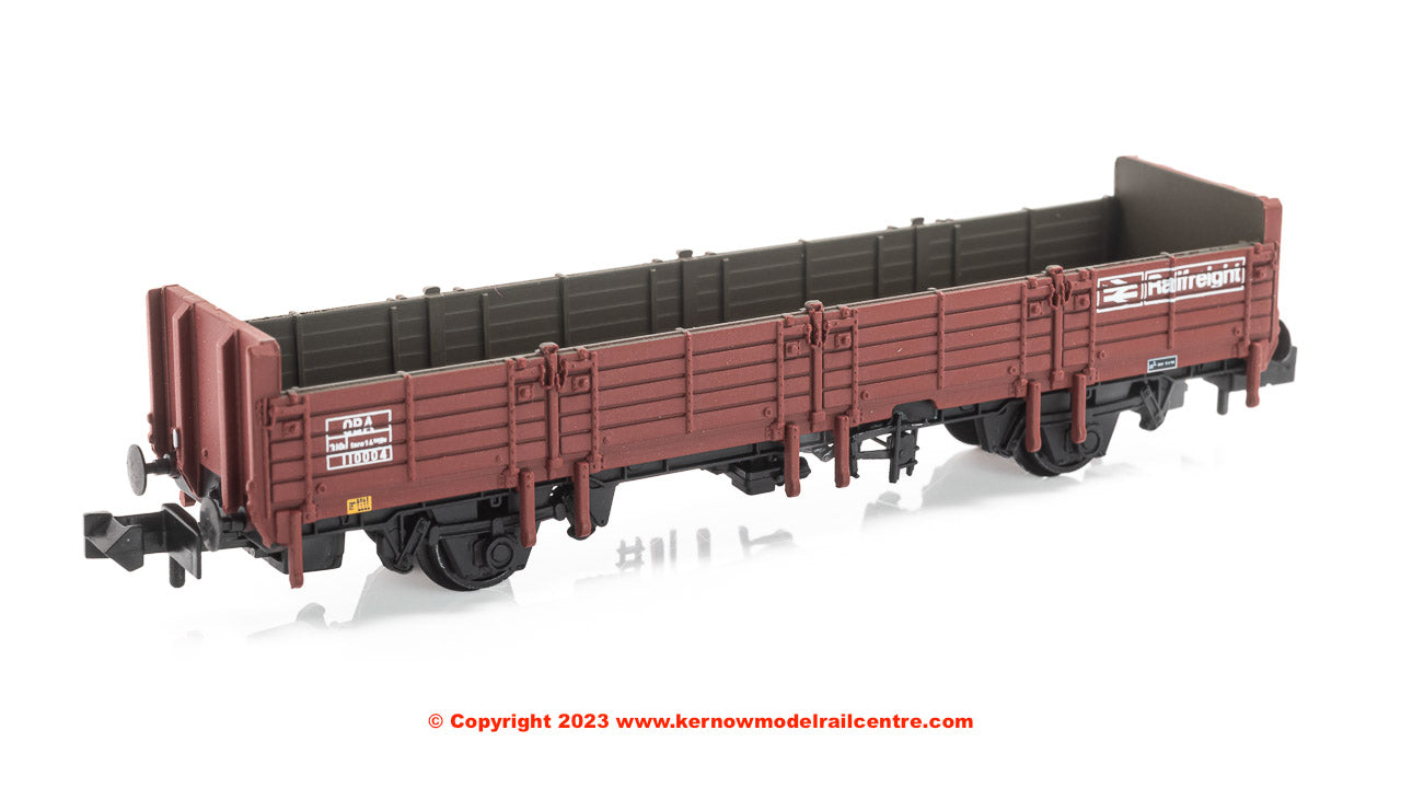 373-629A Graham Farish BR OBA Open Wagon Low Ends BR Brown - Chester Model Centre