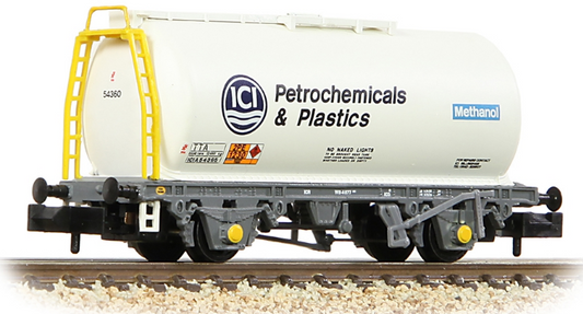 373-789A TTA Tank Wagon 'ICI Pretochemicals' White - Chester Model Centre