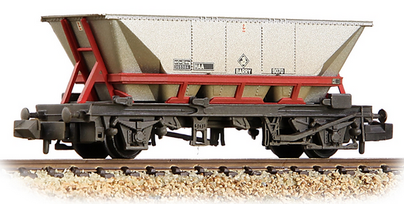 373-904A BR HAA Hopper BR Railfreight Grey & Red (Weathered) - Chester Model Centre