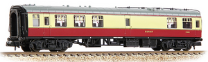 374-113 BR Mk1 RMB Restaurant Miniature Buffet BR Crimson & Cream (Preserved) - Chester Model Centre