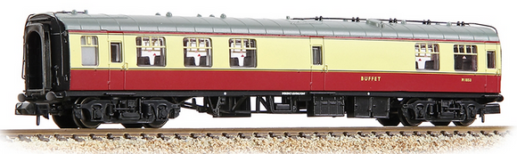 374-113 BR Mk1 RMB Restaurant Miniature Buffet BR Crimson & Cream (Preserved) - Chester Model Centre
