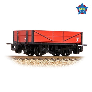 Bachmann 393-151 RNAD Rebuilt Open Wagon Welsh Highland Railway Red - Chester Model Centre