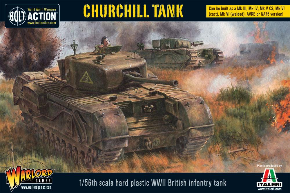 Churchill Tank - Chester Model Centre