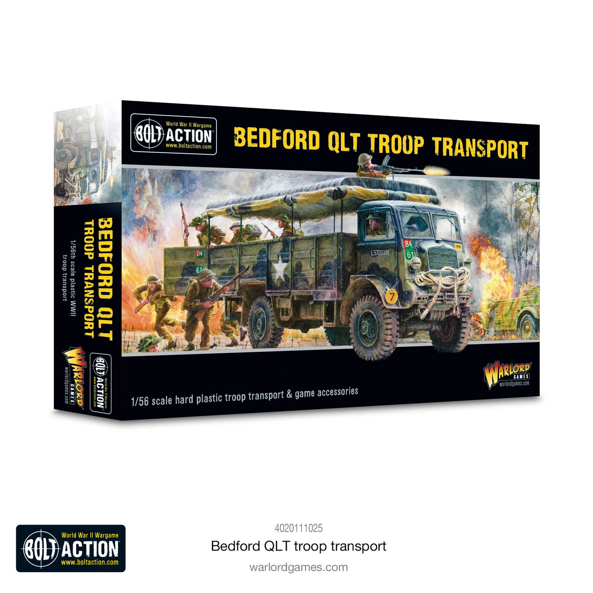 Bolt Action Bedford QLT Troop Transport