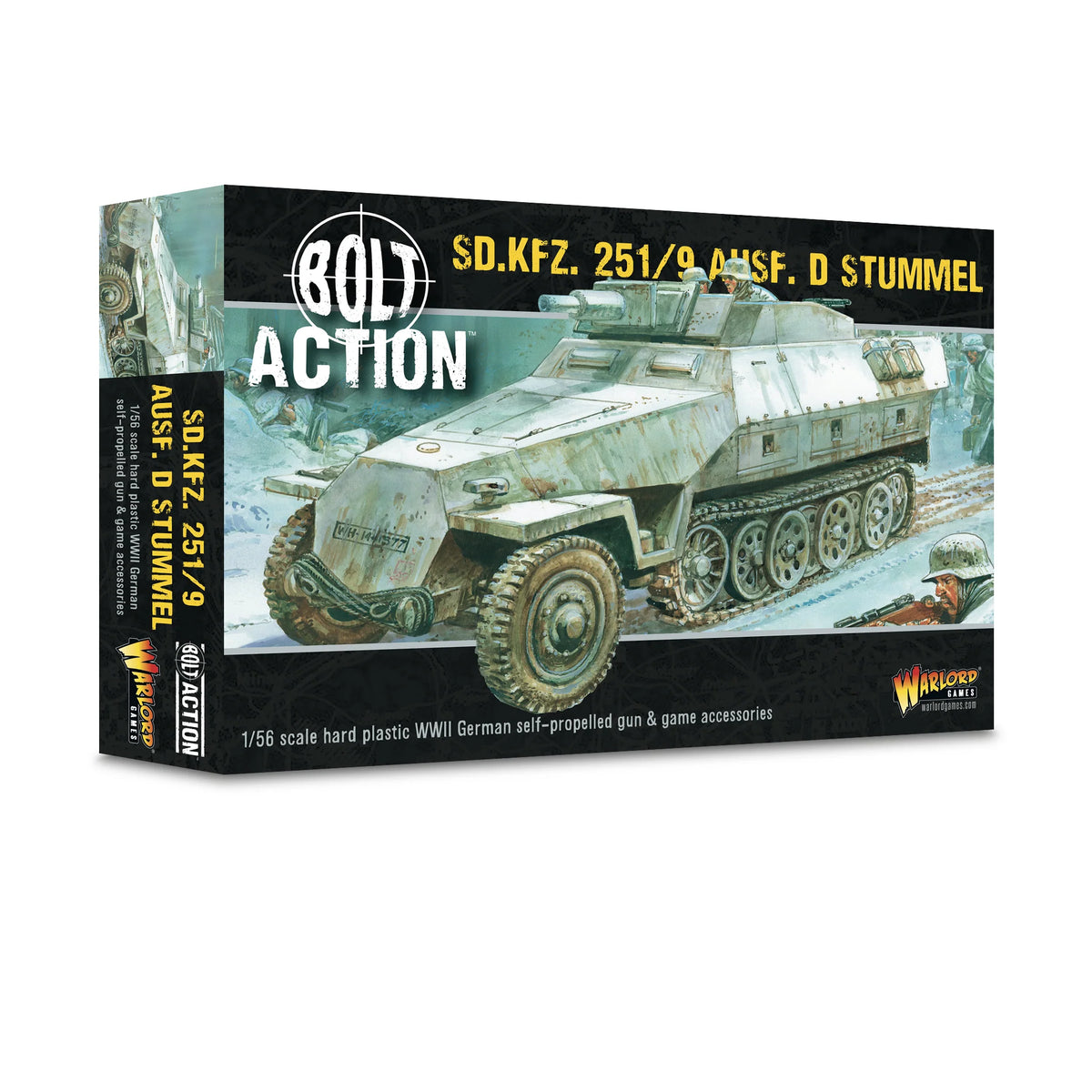 Bolt Action Sd.Kfz 251/9 Ausf D (Stummel) half-track