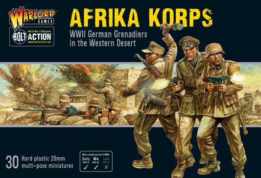 Afrika Korps WWII German Grenadiers - Chester Model Centre