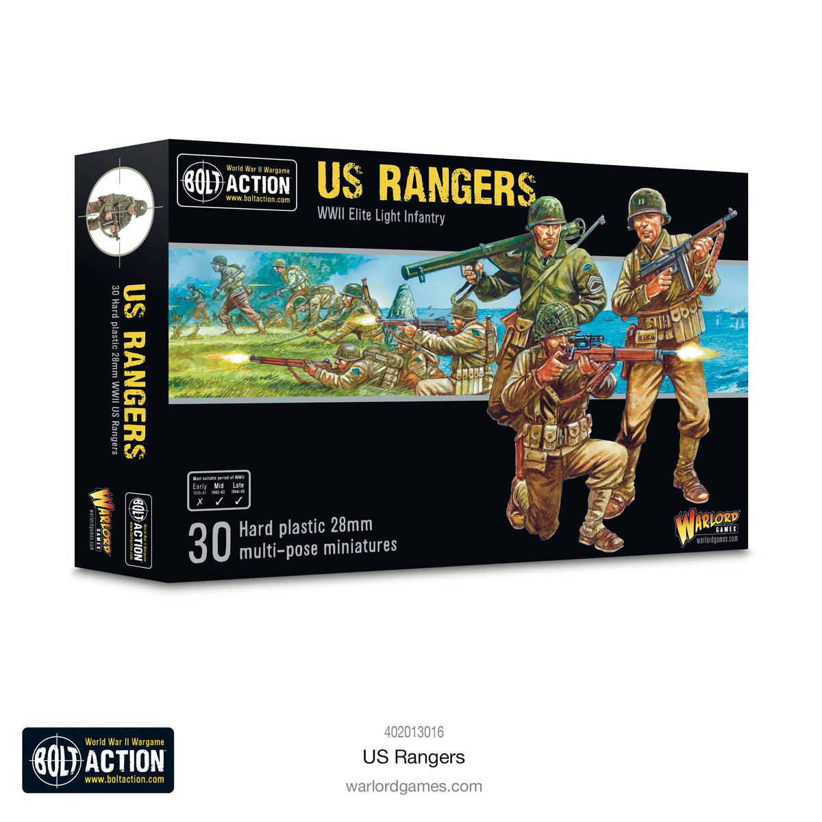 Bolt Action US Rangers Platoon