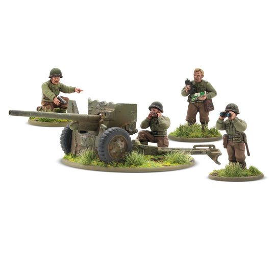 Bolt Action US 57mm anti-tank gun (plastic)