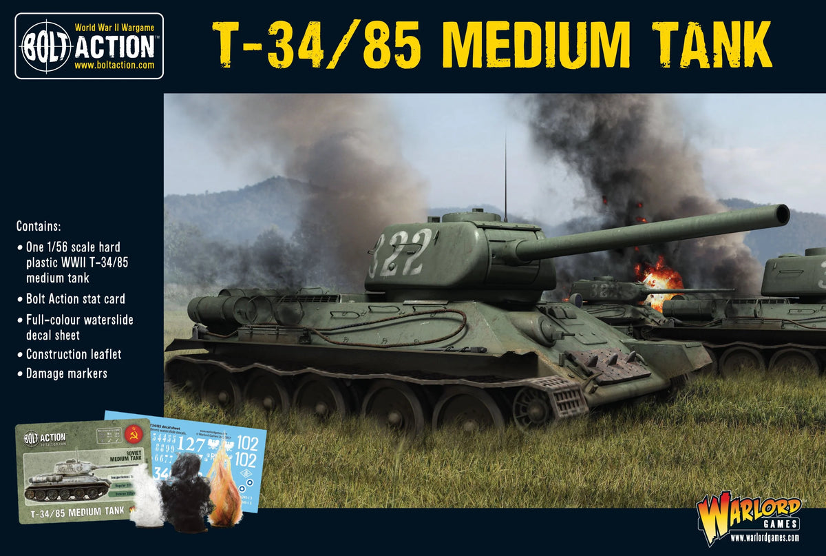 T-34/85 Medium Tank - Chester Model Centre