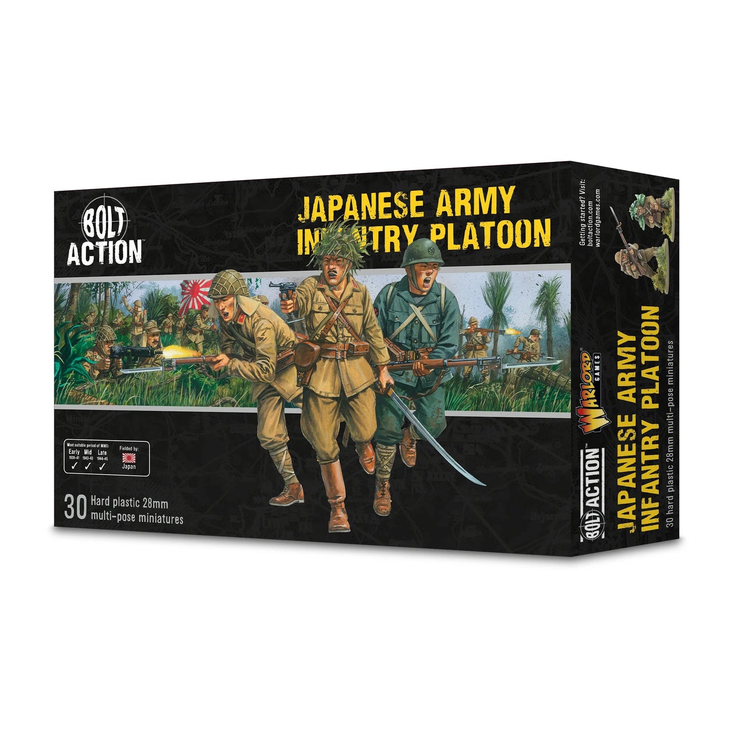 Bolt Action Japanese Army Infantry Platoon - Chester Model Centre