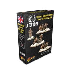 Bolt Action 402411008 British & Canadian Heavy Weapons Winter Platoon - Chester Model Centre