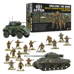 Bolt Action 402611002 Crossing the Rhine British & Canadian Infantry Winter Starter Army - Chester Model Centre